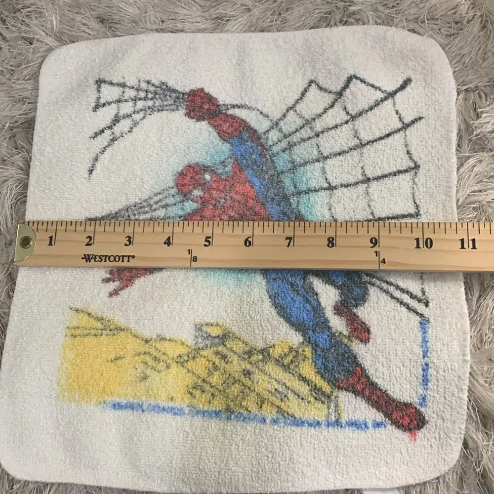 Vintage Spider-Man Marvel Comics Washcloth